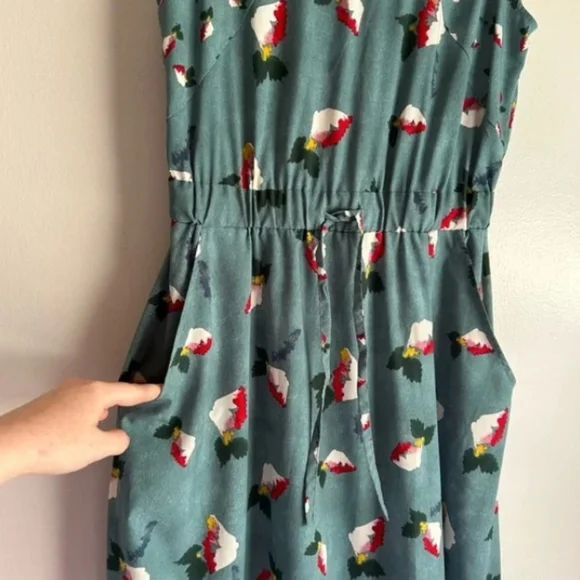 Floral printed long skirt - Picture 4 of 5